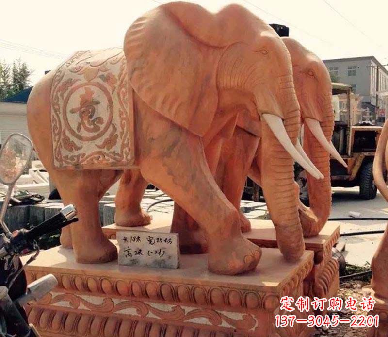 合肥大象雕塑 传承古典文化的艺术精品