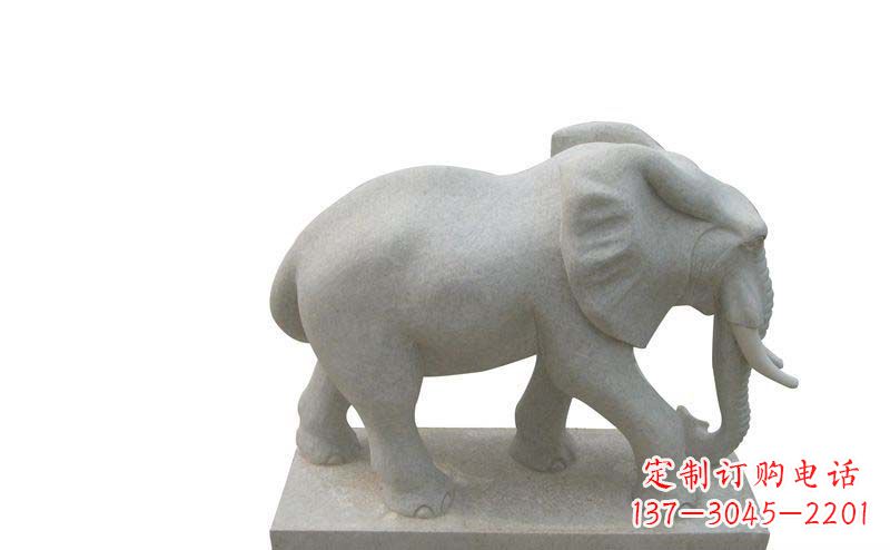 合肥大象雕塑大理石大象公园的精美艺术