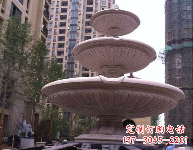 合肥大理石大型喷泉石雕宏伟精美的艺术之作
