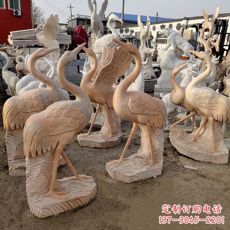 合肥仙鹤雕塑艺术的经典之作