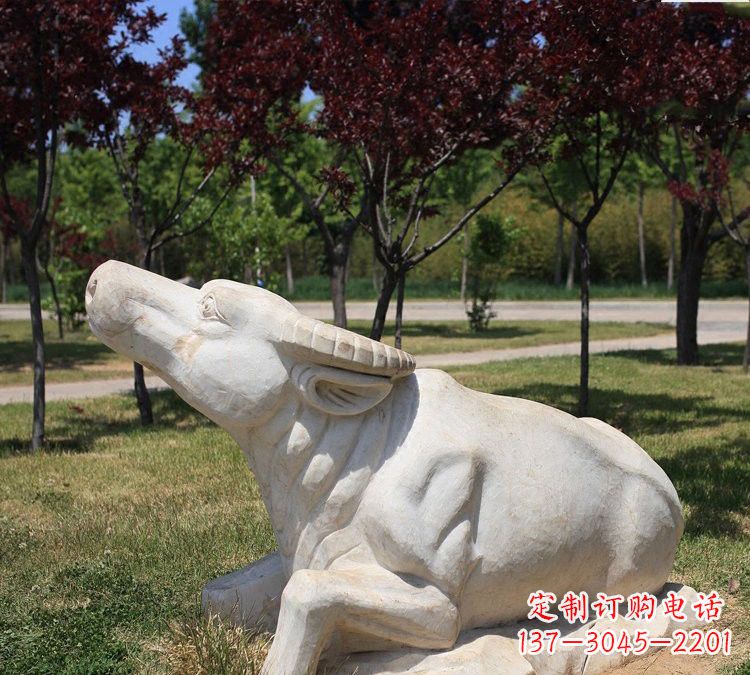 合肥大理石动物雕塑传承文化的艺术精品