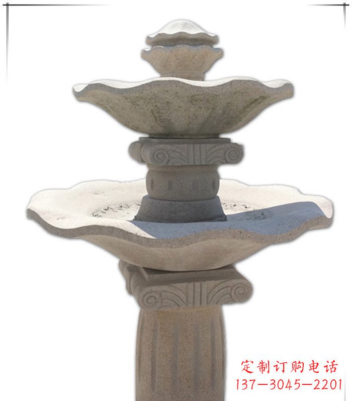 合肥大理石多层喷泉石雕精美绝伦的艺术形式
