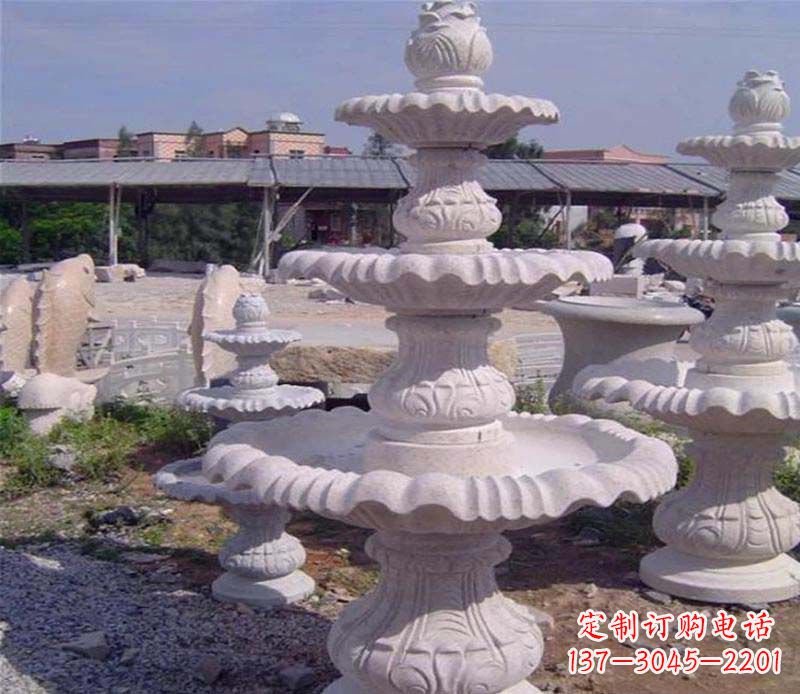 合肥石雕喷泉展现精美的艺术灵感