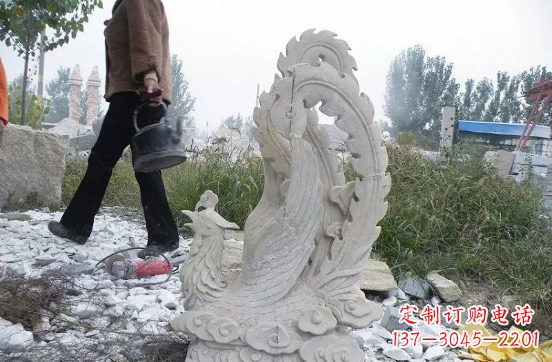 合肥凤凰雕塑传承瑰丽的古老文化