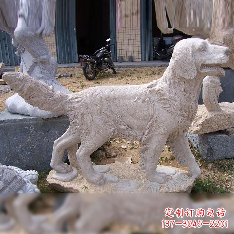 合肥大理石狗雕塑——精致的狗雕塑,让你的生活更有趣