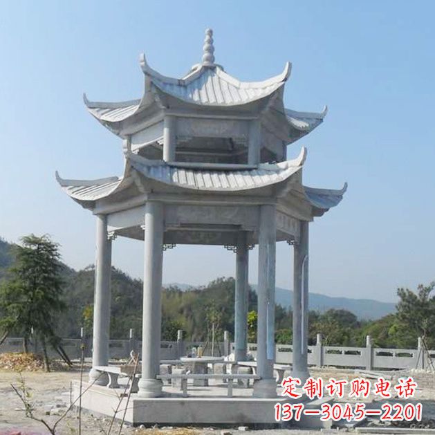 合肥高雅大理石凉亭雕塑