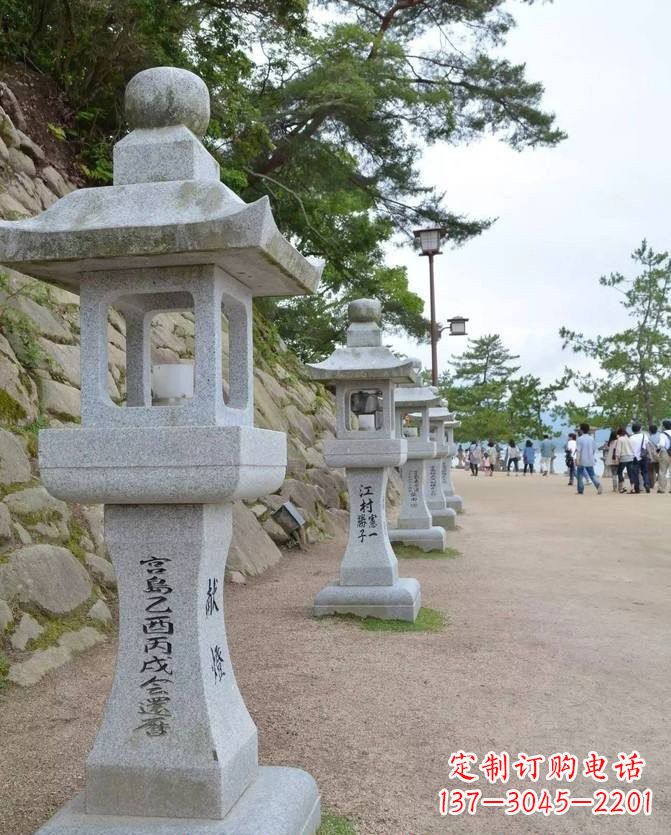 合肥精美古典大理石宫灯雕塑