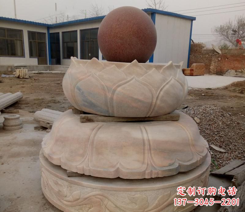 合肥大理石风水球雕塑