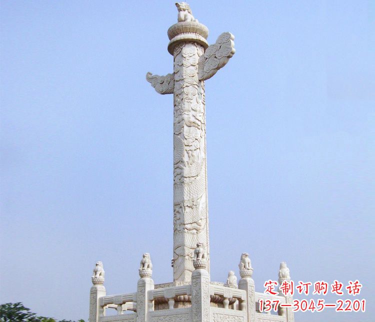 合肥大理石华表雕塑