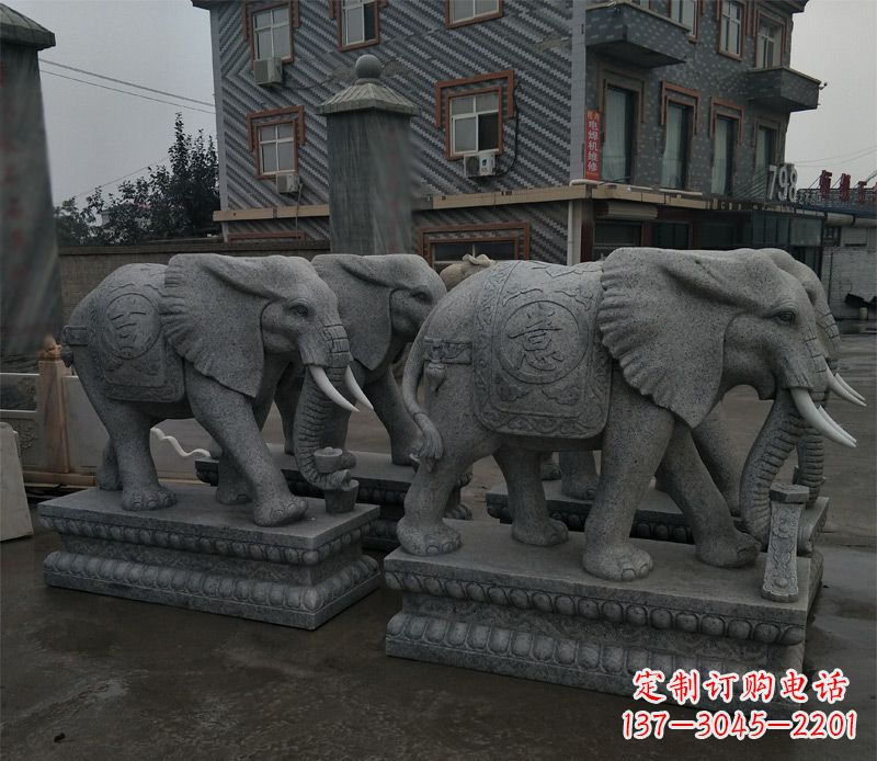 合肥唯美雕刻大象雕塑