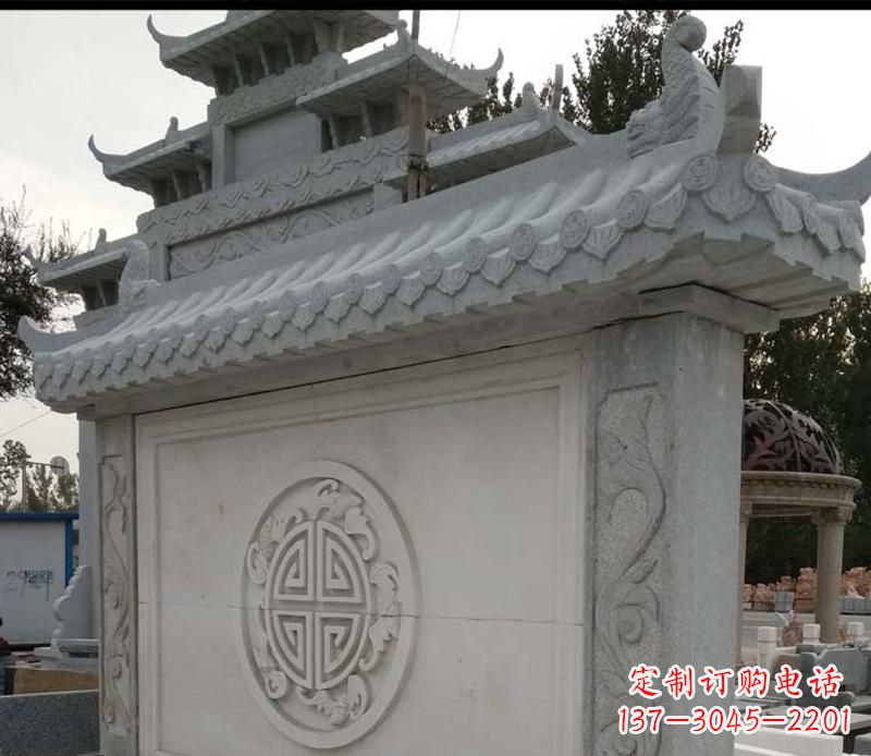 合肥精美大理石影壁雕塑