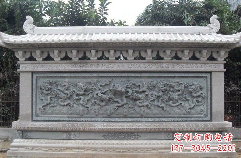 合肥大理石九龙壁雕塑