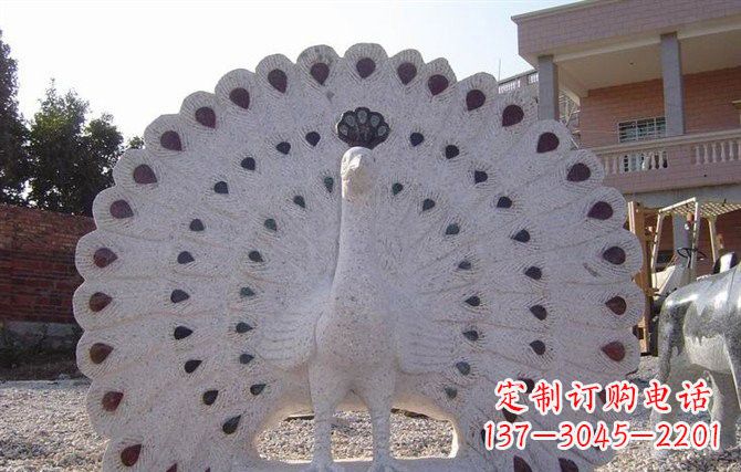 合肥精美绝伦的孔雀石雕塑