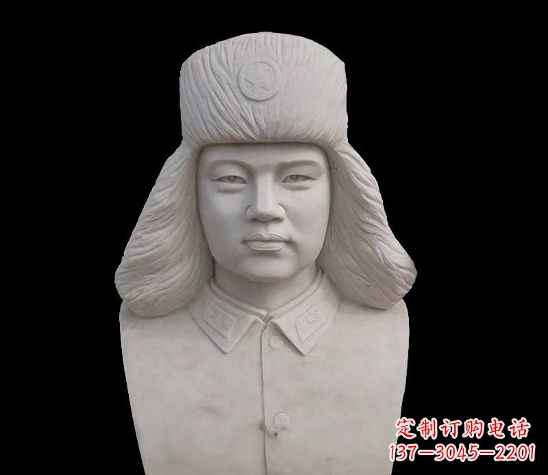 合肥激励青年的雷锋石雕