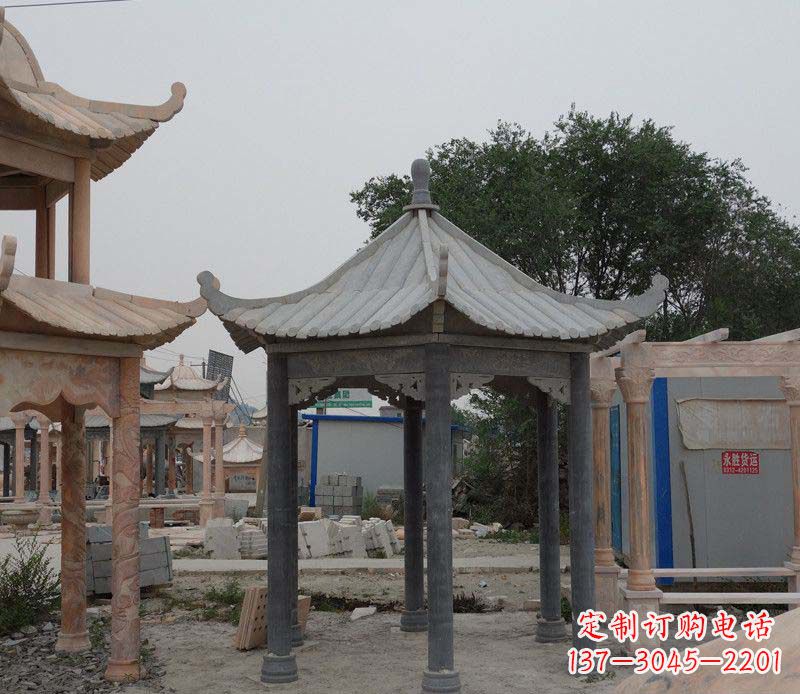 合肥大理石凉亭精美石雕