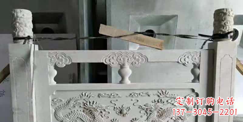 合肥大理石龙浮雕栏板雕塑