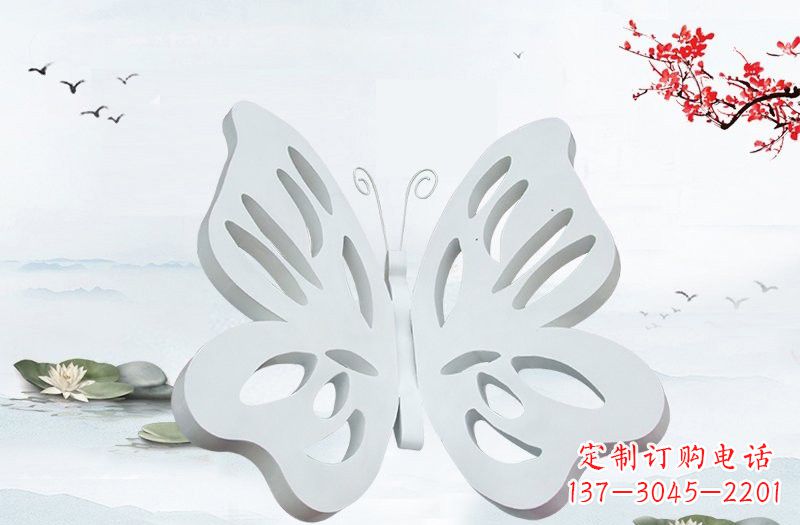合肥高级大理石镂空蝴蝶雕塑