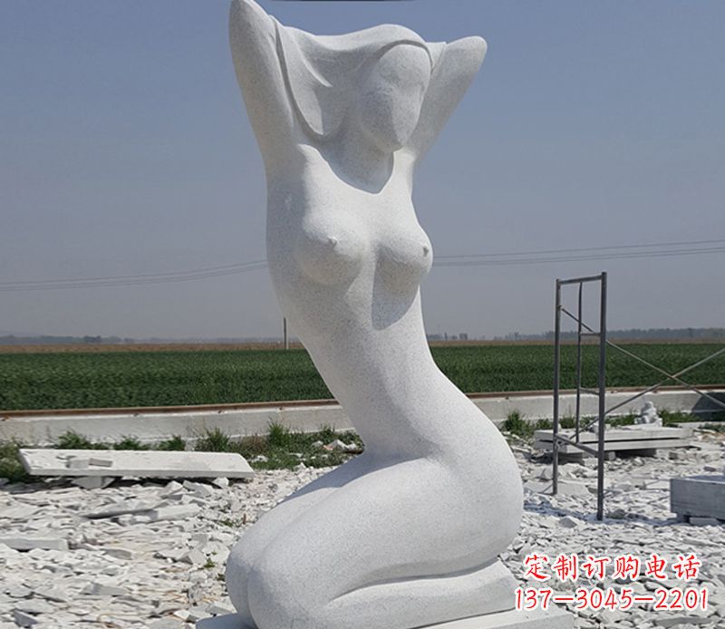 合肥优雅大理石美女雕塑