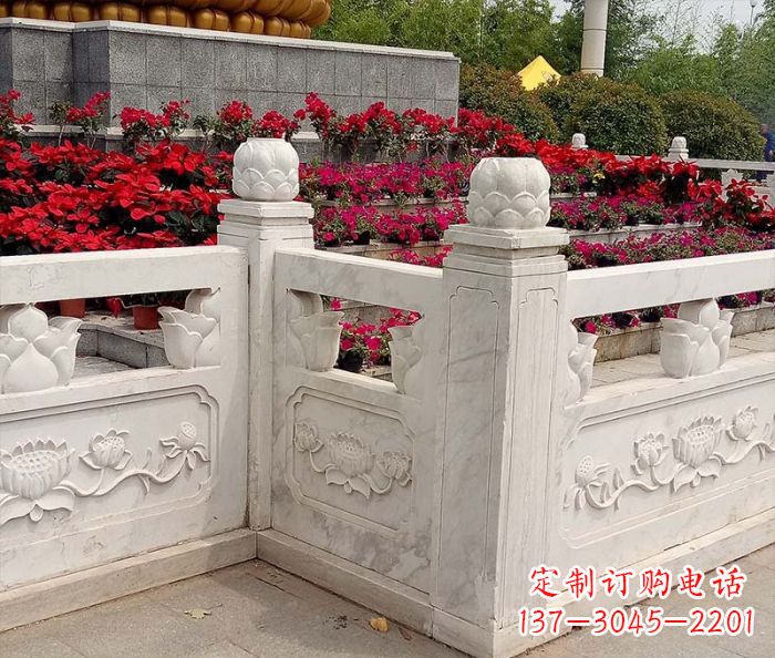 合肥精美大理石旅游景区石雕栏板