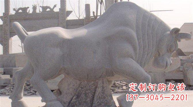 合肥大理石牛雕塑——让你家里充满独特艺术气息