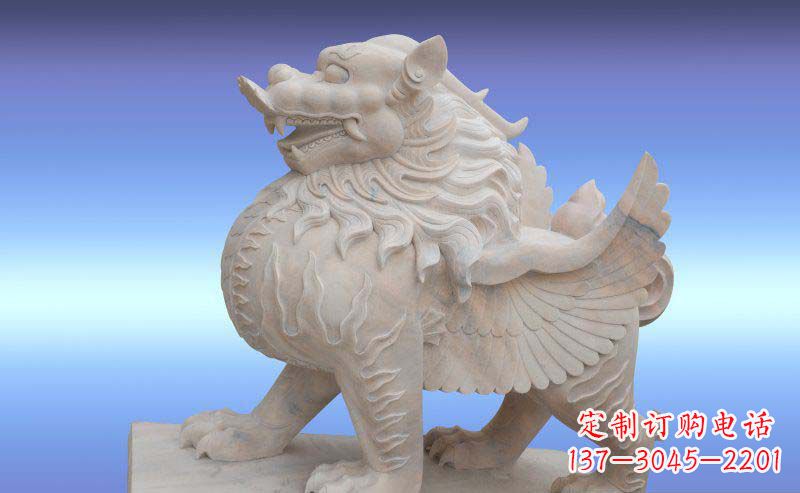 合肥大理石貔貅神兽石雕