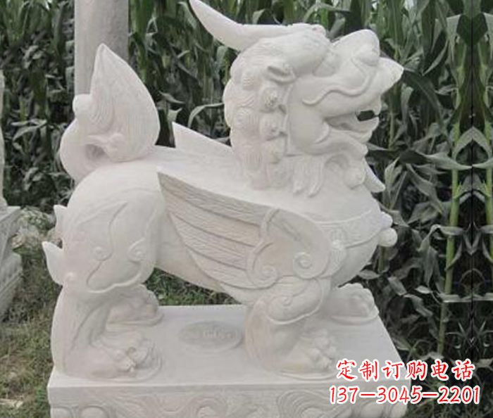合肥古典貔貅石雕,精美手工雕刻艺术