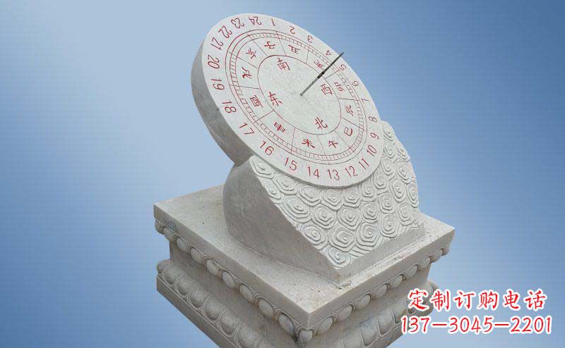 合肥精致古典大理石日晷雕塑