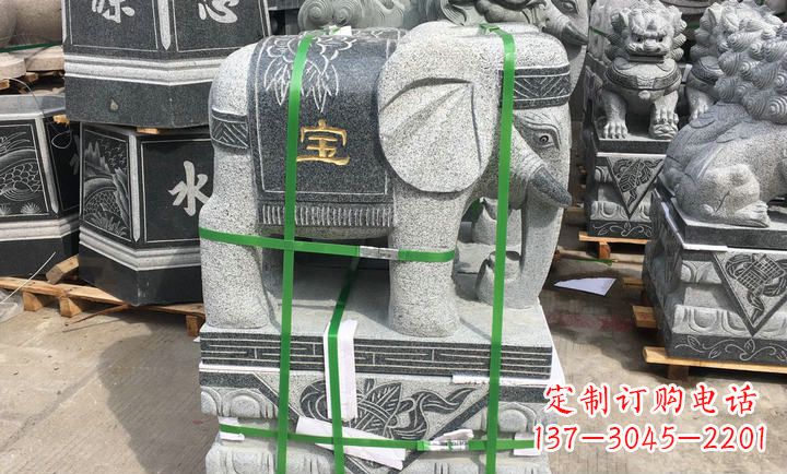 合肥大理石大象门口石雕