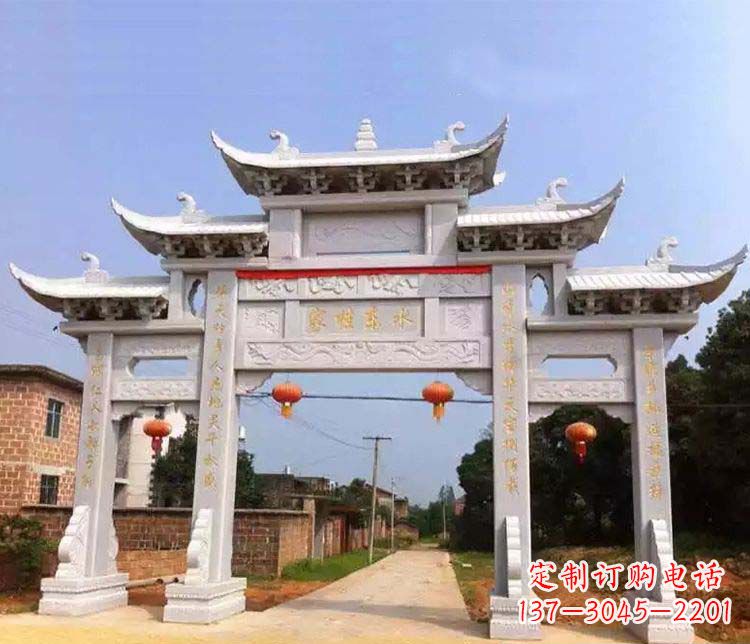 合肥大理石牌坊石雕