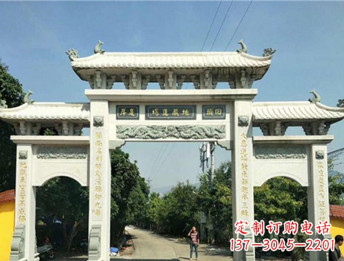 合肥大理石牌坊雕塑