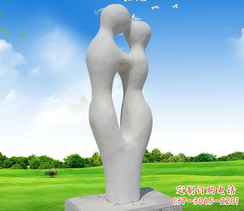 合肥情侣石雕,永恒的爱恋