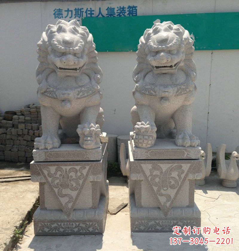 合肥精致大理石狮子雕塑