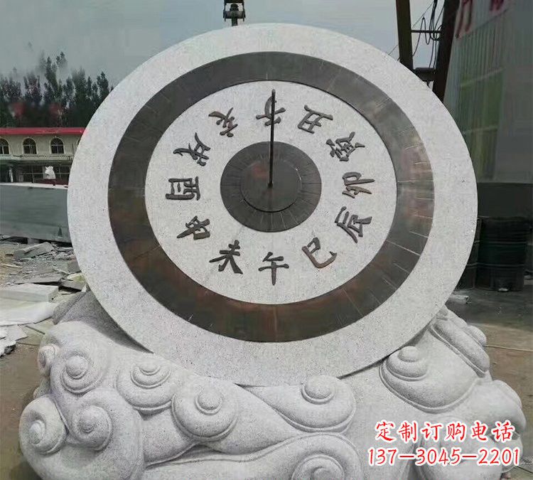 合肥精美大理石十二时辰日晷雕塑