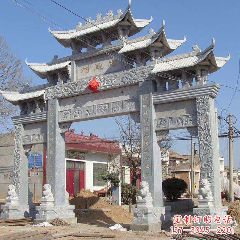 合肥大理石牌坊石雕艺术