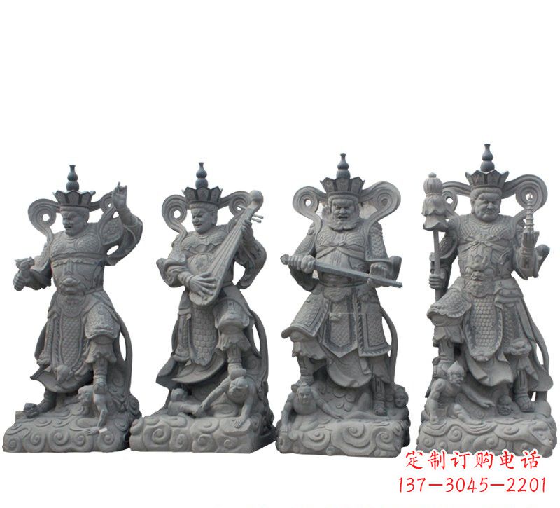 合肥四大天王大理石雕塑