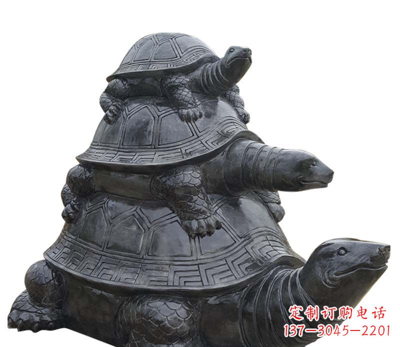 合肥高品质大理石乌龟母子石雕