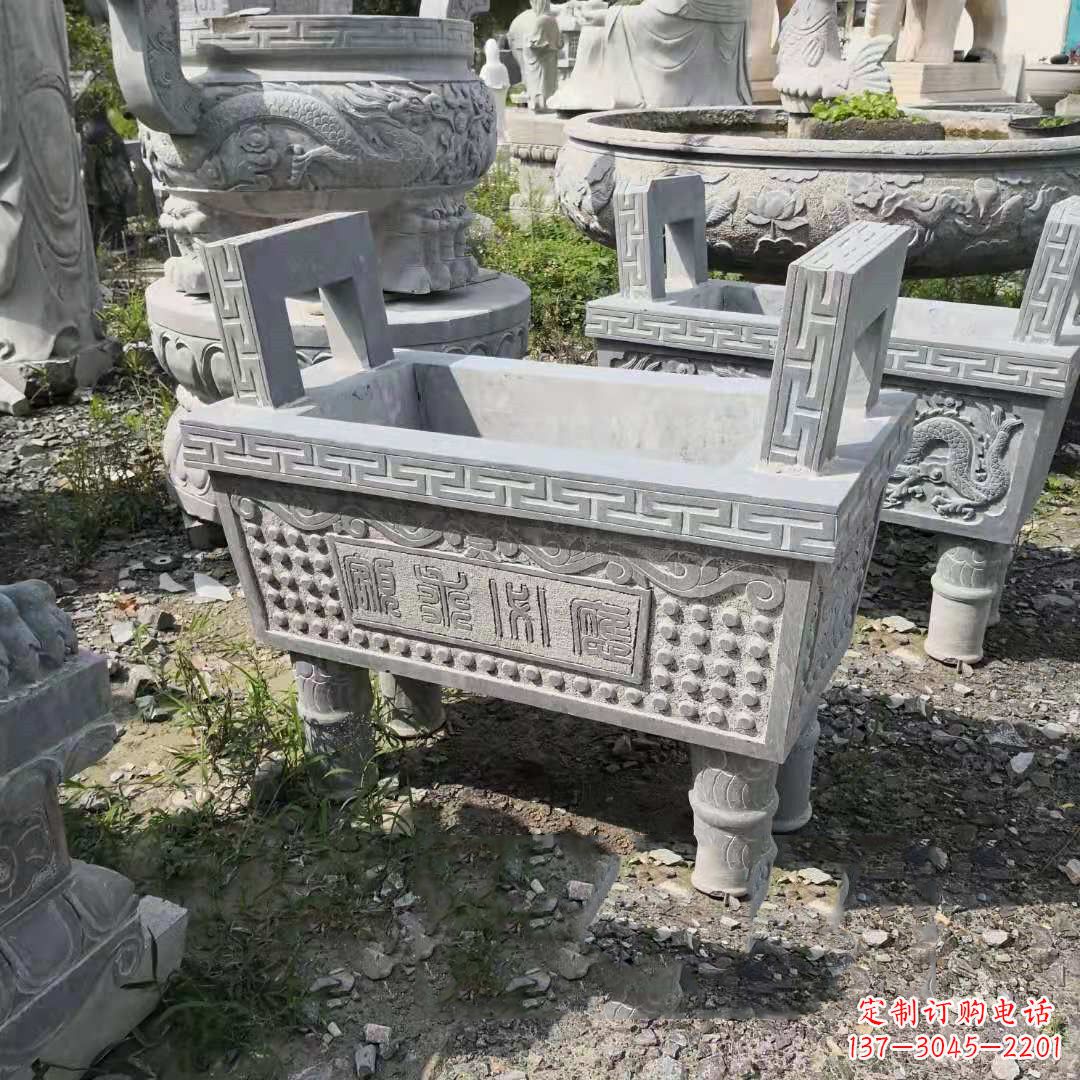 合肥精美大理石香炉石雕