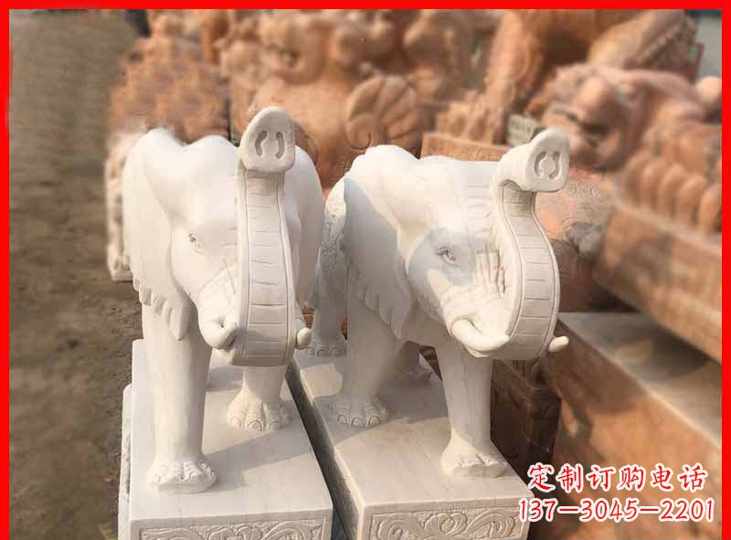 合肥产品名称大理石小象招财石雕