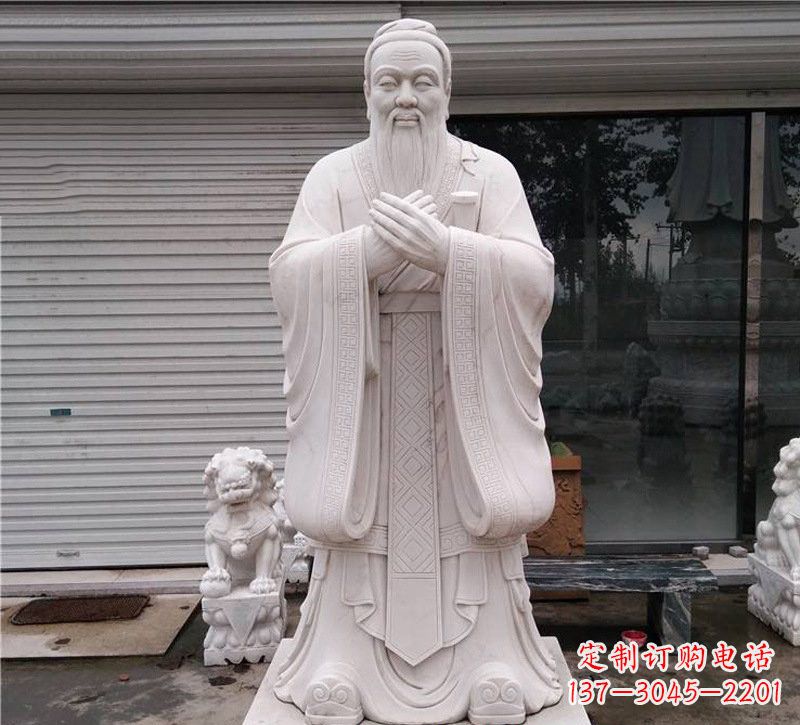 合肥大理石制孔子雕塑
