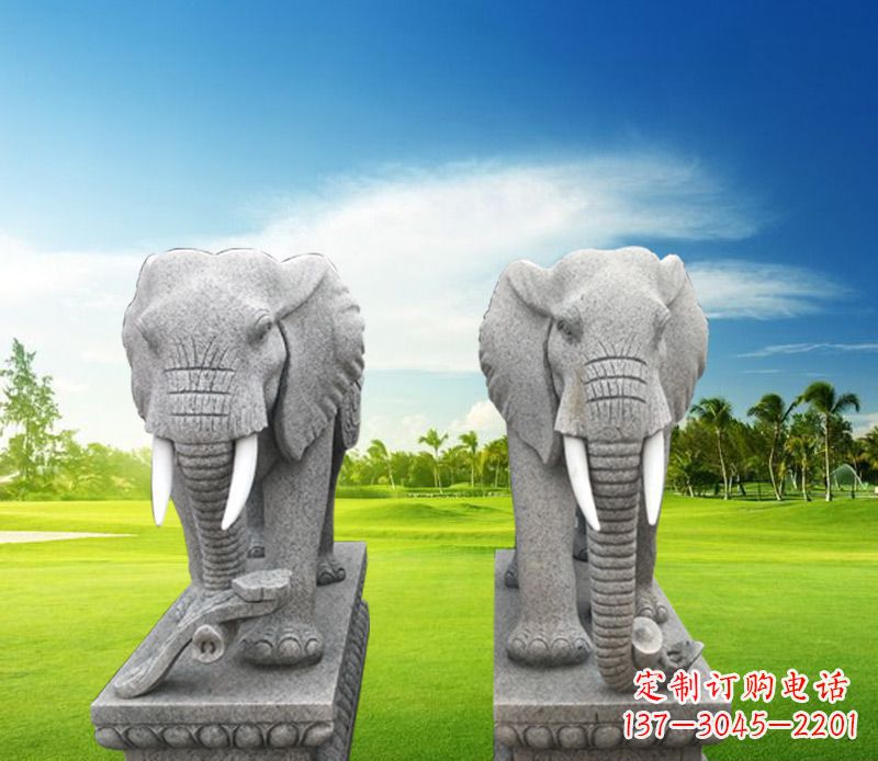 合肥精美大象雕塑,招财进宝