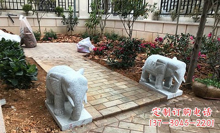 合肥大理石小象石雕,让你的大好家园更加美丽