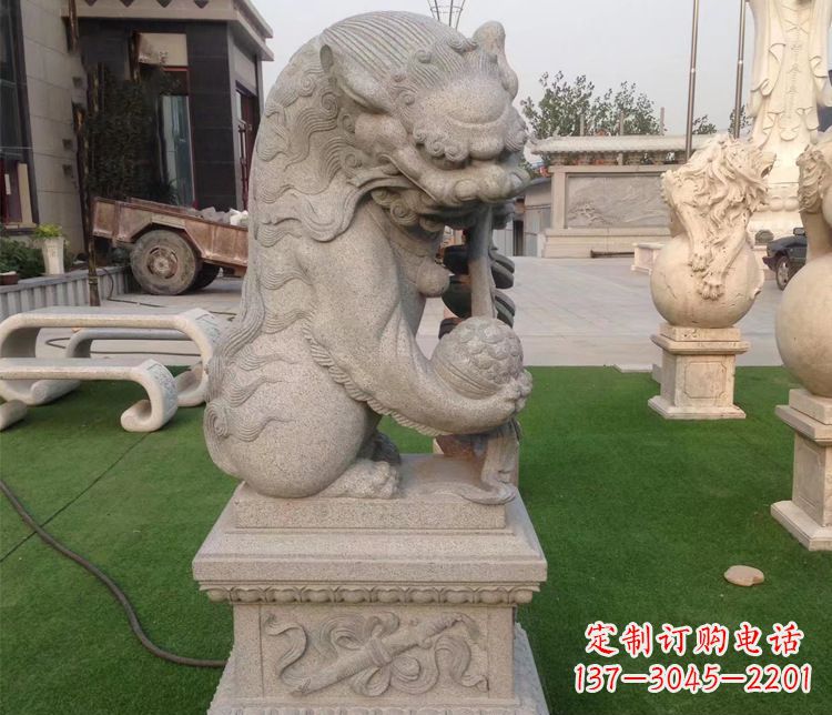 合肥优雅精致的大理石独角兽雕塑
