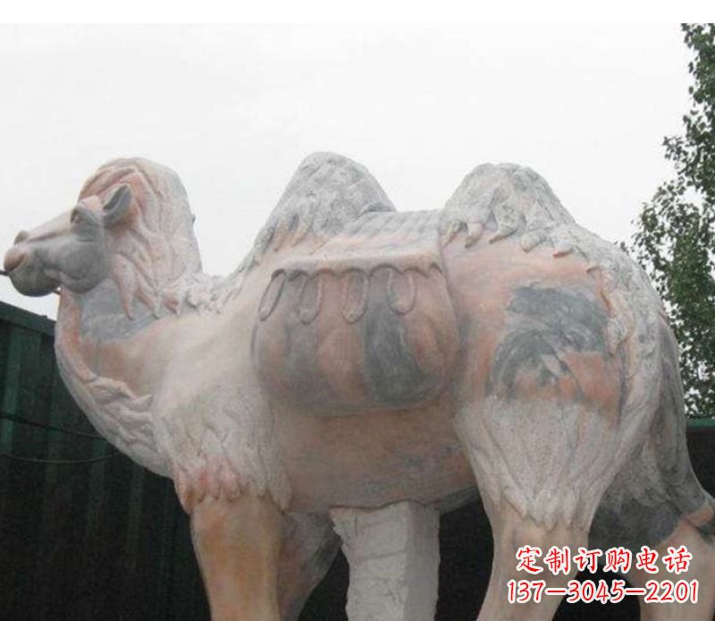 合肥新颖精美的骆驼石雕