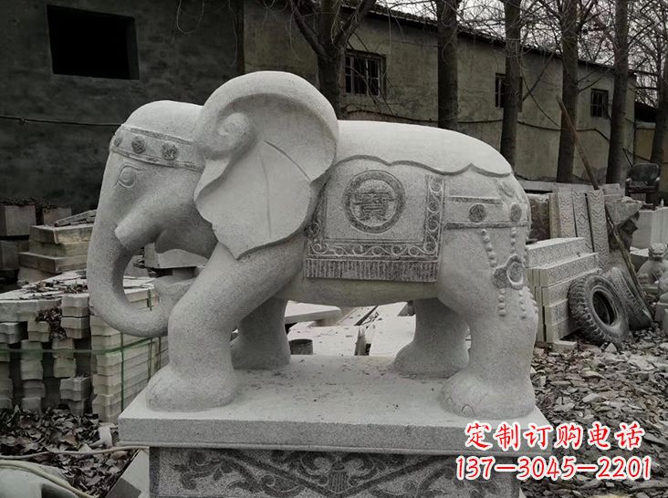 合肥大象 石雕 古代