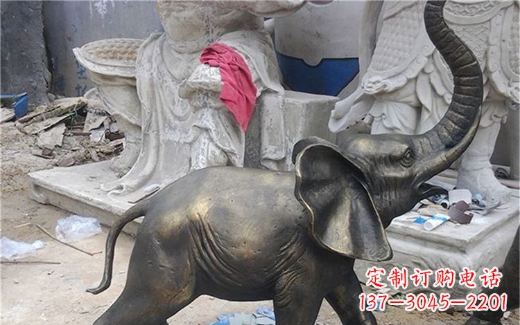 合肥大象动物铜雕112