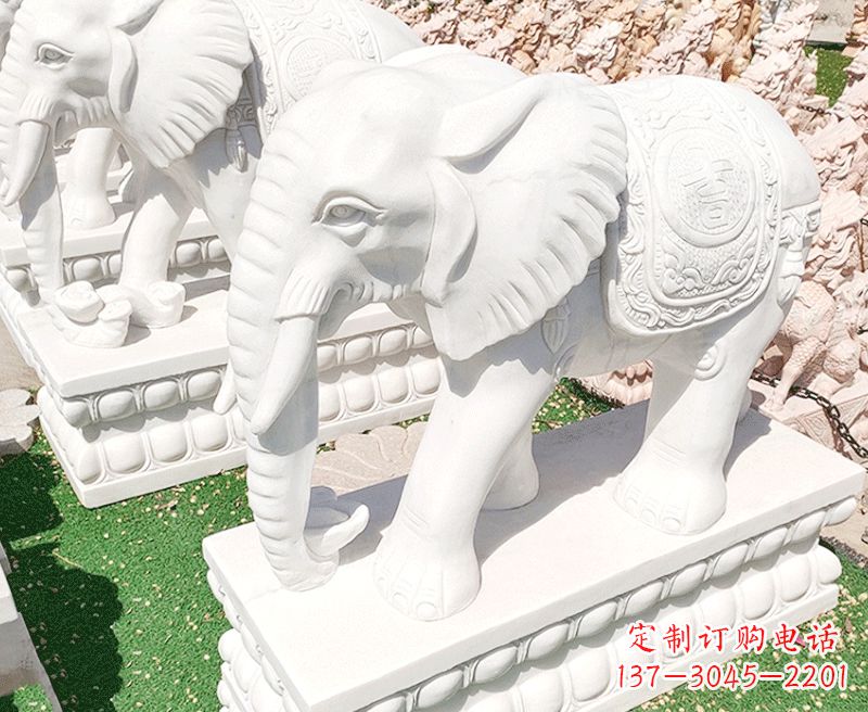 合肥大象石雕雕塑