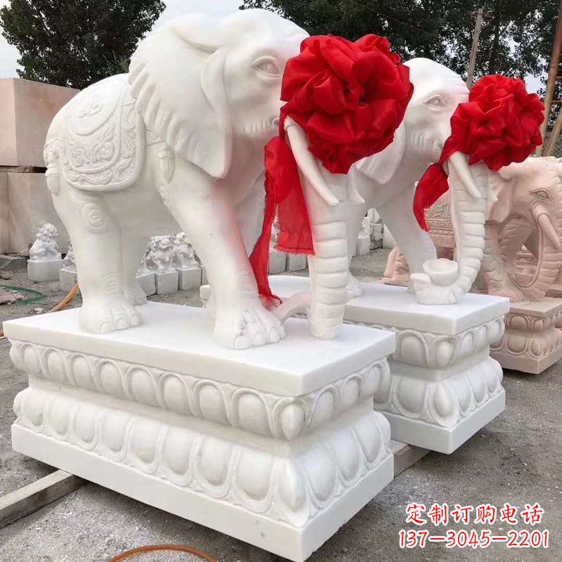 合肥大象石雕塑