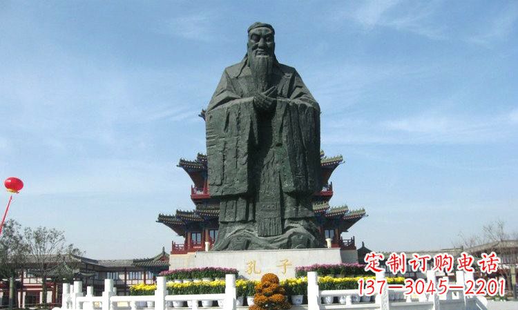 合肥中国传统文化象征——孔子雕塑