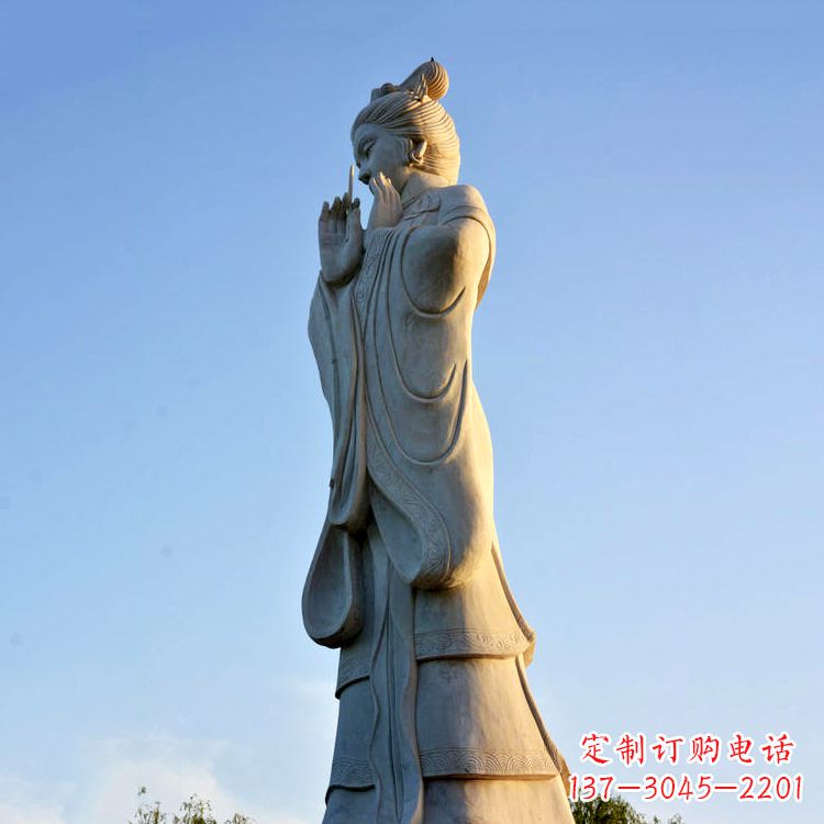 合肥大型貂蝉雕塑-景区景点古代美女著名历史人物雕像