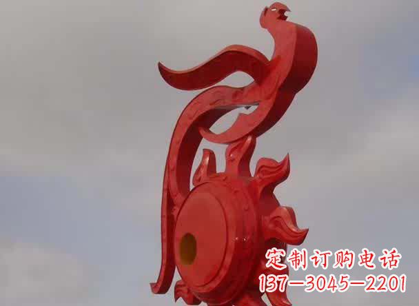 合肥精美凤凰不锈钢雕塑